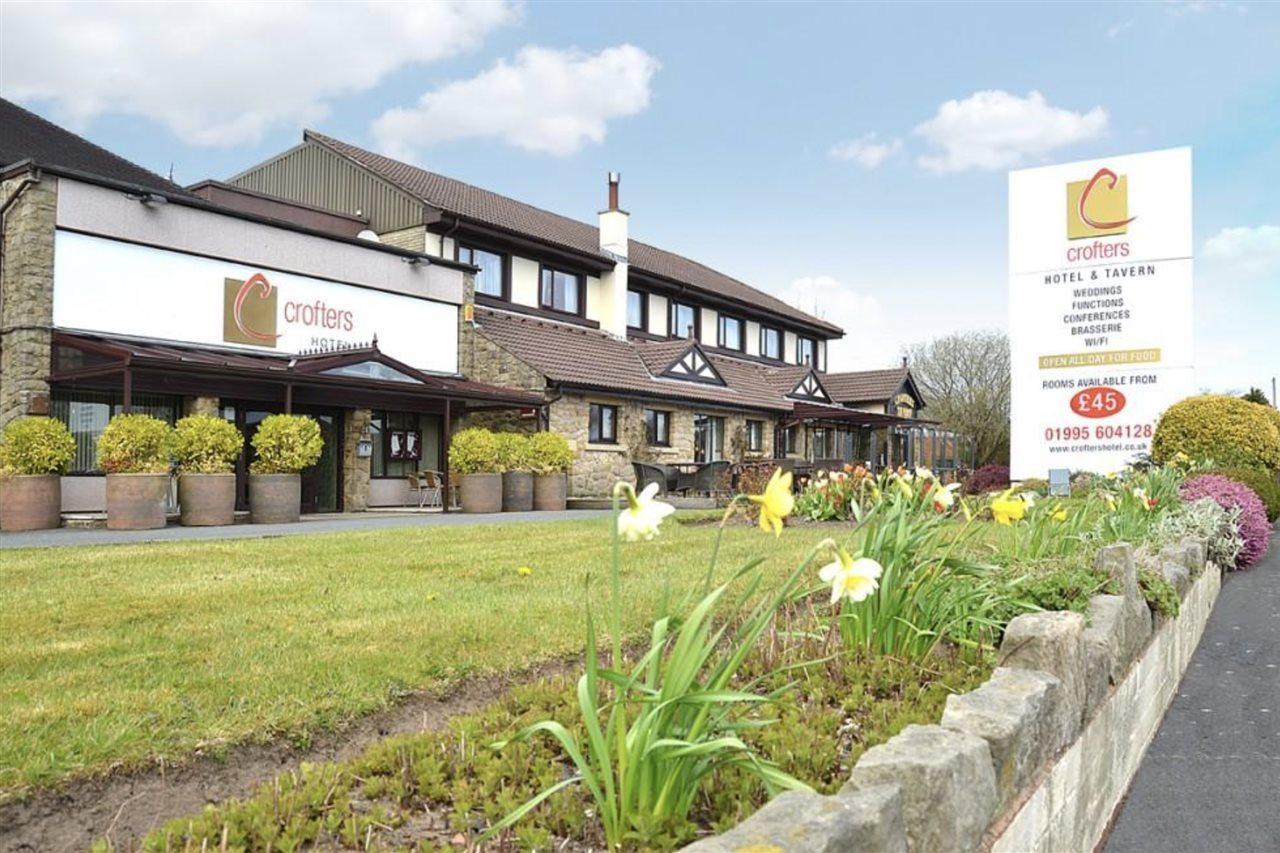 The Crofters Hotel Garstang Exterior foto